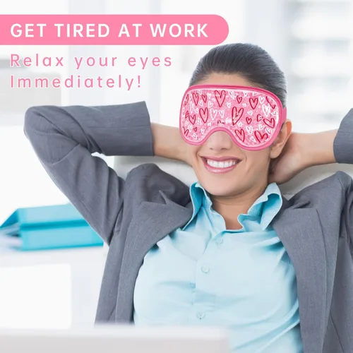 Miniatura 5 de Máscara refrescante para ojos fríos, máscara de compresión para ojos hinchados, reutilizable para ojos hinchados, gel de hielo para ojos cansados