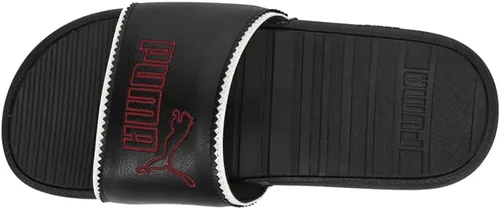 Miniatura 4 de PUMA Hombres Cool Cat Fc Slide Sandalias Atléticas Casual - Negro