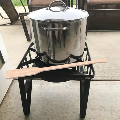 Miniatura 4 de Palo de mezcla grande de 36 pulgadas de madera para la cocina - Accesorios de cocina, cuchara de puré de madera para cocinar en ollas grandes