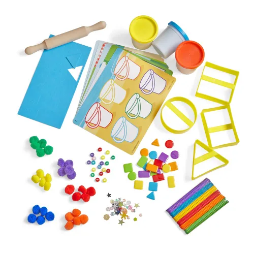 Miniatura 6 de hand2mind Kit de actividades sensoriales para contar y clasificar, piezas sueltas materiales de juego para niños, caja sensorial, cubo sensorial