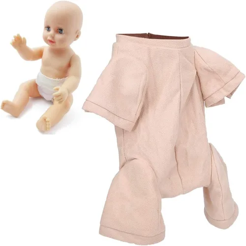Miniatura 9 de Zerodis Kit de tela para muñeca de bebé recién nacido, accesorio de cuerpo de tela de alta simulación, suministros para hacer muñecas de 3/4 y 3/4