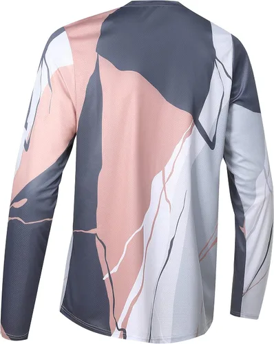 Miniatura 2 de Camiseta de ciclismo de montaña para hombre, camiseta de motocross BMX Downhill de manga larga
