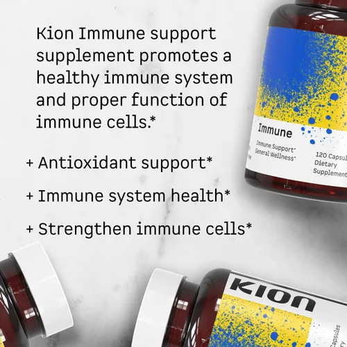 Miniatura 2 de Kion Suplemento de apoyo inmunológico - Suplemento de vitamina C - Vitamina C y zinc para el bienestar diario - 500 mg de vitamina C