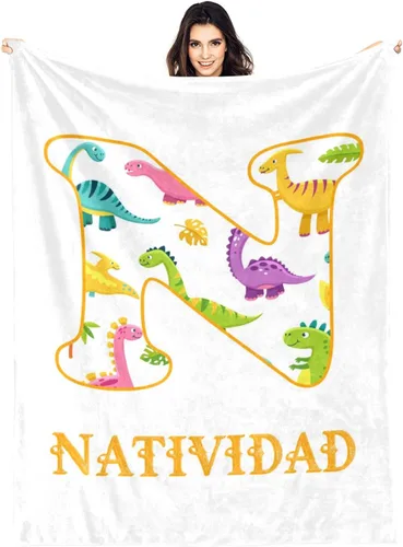 Miniatura 9 de Manta personalizada de girasoles con nombre, mantas de bebé personalizadas para niñas y niños, mantas personalizadas con iniciales, manta con nombre