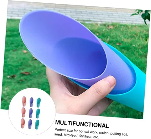 Miniatura 4 de Happyyami 9 Uds suculenta taza pala cubo colorido pequeño jardinería cucharas jardín cucharada herramienta planta cubo pala niños jardín