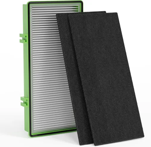 Miniatura 14 de Leemone Reemplazo de filtro Aer1 para purificadores de aire Holmes, HAPF30AT (4 filtros HEPA reales + 8 filtros de refuerzo de carbono), paquete