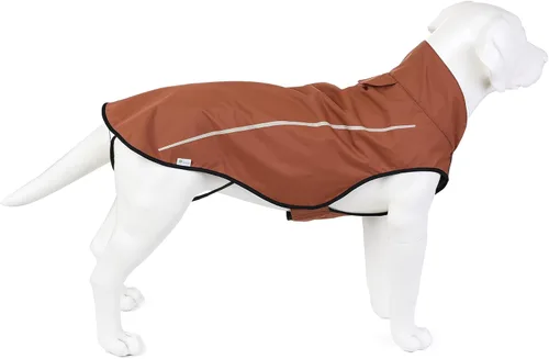 Miniatura 9 de Mile High Life Impermeable para perro, Chaqueta de lluvia reflectante impermeable ajustable para perros pequeños, medianos y grandes, abrigo
