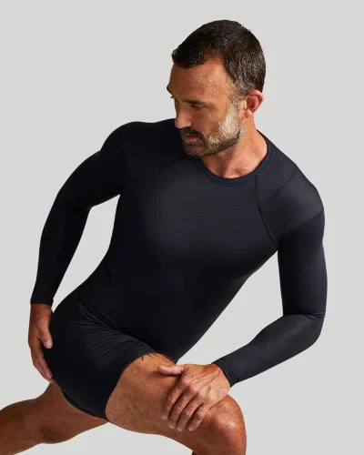 Miniatura 5 de Tommie Copper Men's Pro-Grade Shoulder Support Shirt I UPF 50, Long Sleeve Compression Shirt, Upper Body & Posture Support