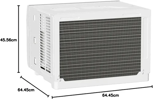Miniatura 9 de Durastar DRWHC232XNA1 - Aire acondicionado de ventana de 23,200 BTU 230V con calefacción suplementaria de 16000 BTU y control remoto, color blanco
