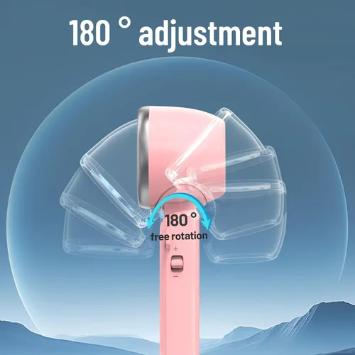 Miniatura 7 de Kuesuny Potente ventilador de mano de 16000 rpm, ventilador turbo portátil 3 en 1 recargable de 6000 mAh, viento ajustable de 1 a 100 velocidades