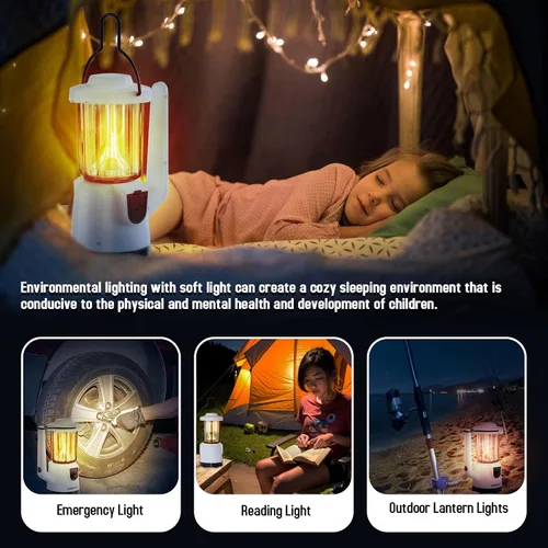 Miniatura 6 de Paquete de 2 linternas LED recargables – 1200LM súper brillante, modos de foco y linterna, impermeable, banco de energía, para cortes de energía