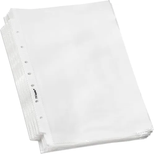 Miniatura 8 de TYH Supplies 100 protectores de hojas pequeñas de peso pesado para carpeta, 5.5 x 8.5 pulgadas, protectores de media página de plástico transparente