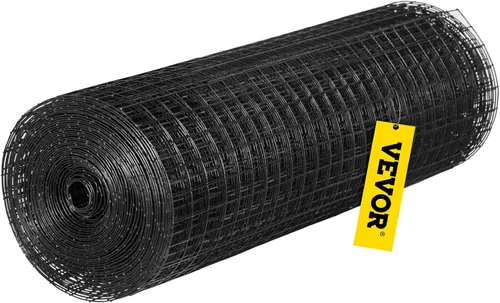 Miniatura 8 de VEVOR Tela Metálica, 24"x50' y Tamaño de Malla de 1"x1", Alambre Soldado de Acero Galvanizado Recubierto de Vinilo Calibre 16, con unos Alicates