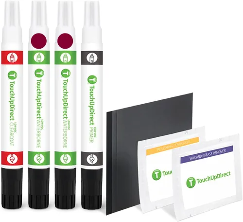 Miniatura 35 de TouchUpDirect PMNG Midnight Silver Metallic Compatible con Tesla Exact Match Reparación de Rayones Pintura de Retoque - Kit de Pincel plateado