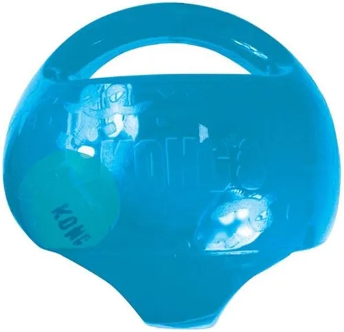 Miniatura 6 de KONG Jumbler Ball - Juguete interactivo para tiempo de juego de perros y cachorros - Juguete de búsqueda con pelota de tenis - Suministros