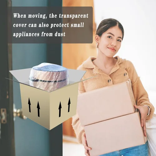 Miniatura 5 de STAYWILD 30 piezas de cubiertas protectoras para polvo de pequeños electrodomésticos de cocina, cubiertas desechables de plástico engrosadas