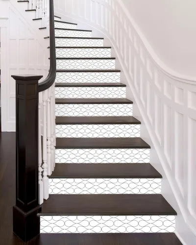 Miniatura 33 de FLFK Calcomanías para escaleras - Adhesivos para escaleras, Calcomanías autoadhesivas para escalones de Sunrise Coast, para decoración del hogar