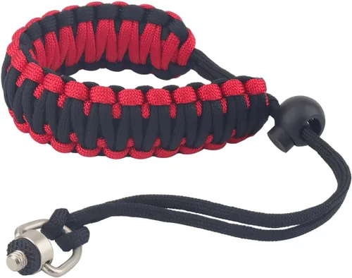 Miniatura 7 de Correa de muñeca para cámara Paracord con tornillo para Insta 360 X3, Ace Pro, cámaras réflex digitales, palos de selfie