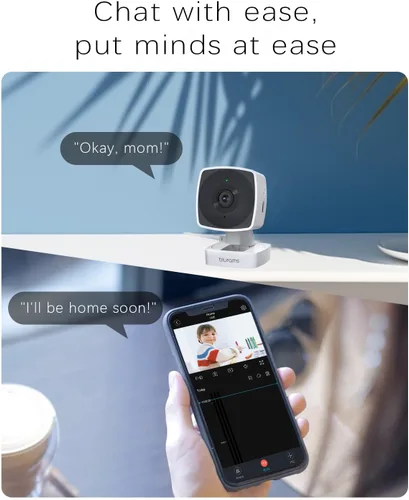 Miniatura 7 de blurams - Cámaras para seguridad en el hogar 5G y 2.4G, cámara de seguridad 2K para interiores, cámara para mascotas con aplicación para teléfono