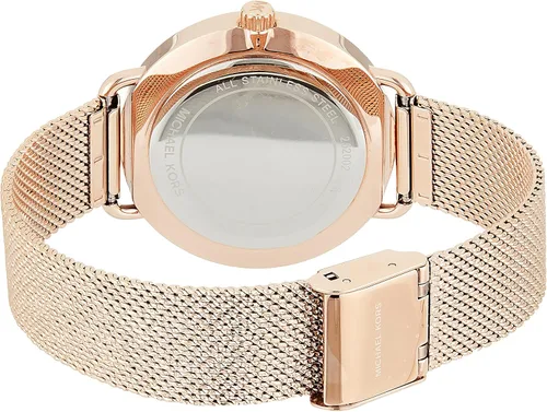 Miniatura 3 de Michael Kors Reloj Portia de acero inoxidable de tres manos para mujer