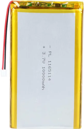 Miniatura 31 de 102535 3.7V Lipo Batería 850mAh 102535 Batería recargable de polímero de litio con conector JST PH2.0.000 in para dispositivo electrónico