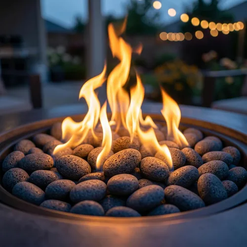 Miniatura 2 de Midwest Hearth Piedras de lava para chimenea y hoguera de gas (Mediano (1" - 2"))