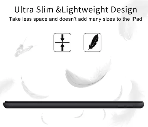 Miniatura 5 de ProtUTab Funda Compatible con iPad de 9ª Generación, Funda Slim Trifold con Soporte Auto Wake&Sleep para iPad de 8ª Generación (2020) y 7ª