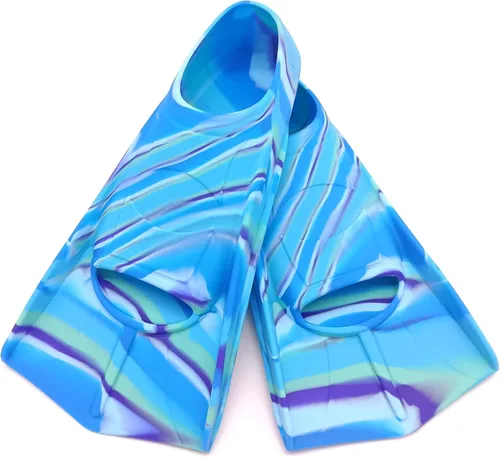Miniatura 10 de Gugmoy Kids Swim Fins,Comfortable Silicone Flippers for Swimming and Diving,Size Suitable Beginners Kids Girls Boys Adults