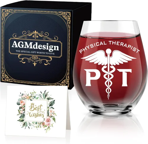 Miniatura 14 de AGMDESIGN Divertida copa de vino de terapia líquida para terapeuta, regalos de agradecimiento para mujeres, hombres, enfermeras, médicos