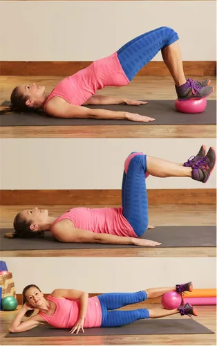 Miniatura 3 de Pelota de ejercicio de pilates de 6 pulgadas para yoga, Barre, fitness y terapia física, mini pelota de equilibrio suave para entrenamientos
