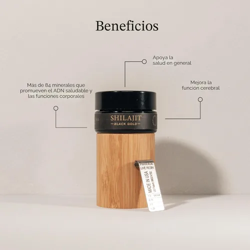 Miniatura 2 de CYMBIOTIKA Resina Shilajit pura del Himalaya de 500 mg – 84+ oligoelementos minerales, alta potencia con oro elemental y ácido fúlvico