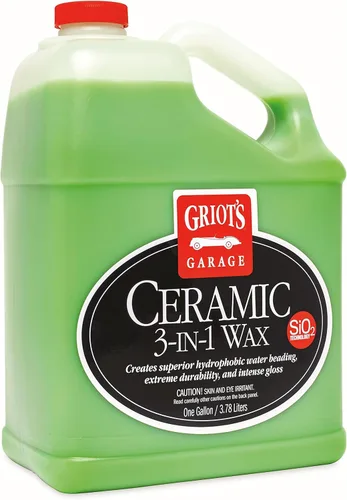 Miniatura 8 de Cera de 3 en 1 de cerámica de Griots Garage, aerosol SiO2 para coches, camiones y caravanas, proporciona protección y formación de gotas de agua