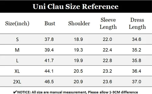 Miniatura 4 de Uni Clau Vestido camisero con botones para mujer, manga larga, acampanado, casual, corto, con cinturón