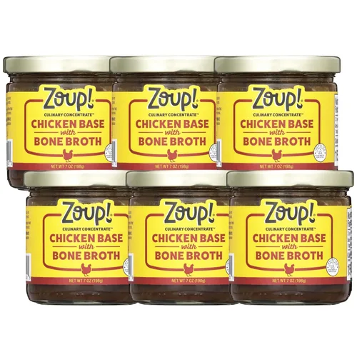 Miniatura 11 de Zoup! Bueno, realmente bueno concentrado culinario de caldo de hueso de res, paquete de 6, 7 onzas cada uno