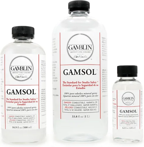 Miniatura 2 de Tamaño del color del aceite de Gamsol de grado de artistas: 16.9 oz