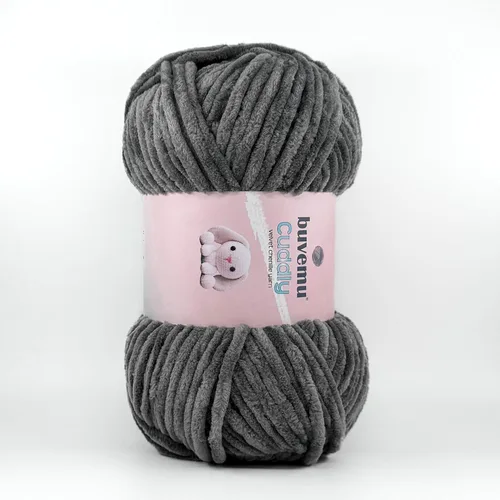 Miniatura 26 de Hilo de felpilla de terciopelo, súper suave y esponjoso, para tejer, hacer manualidades, color amigurumi, duradero para el desprendimiento, 3.53