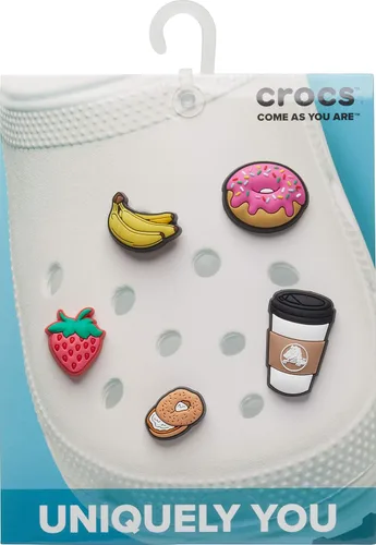 Miniatura 2 de Adornos para crocs de la marca Jibbitz 5 por paquete temática de comida