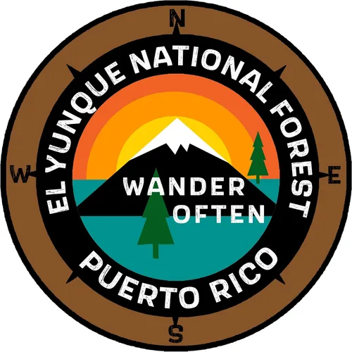 Miniatura 3 de El Yunque National Forest Puerto Rico – Wander Often – 3.5 pulgadas Ventana Coche Camión Adhesivo Adhesivo Vacaciones Recuerdo Viaje Aventura Azul