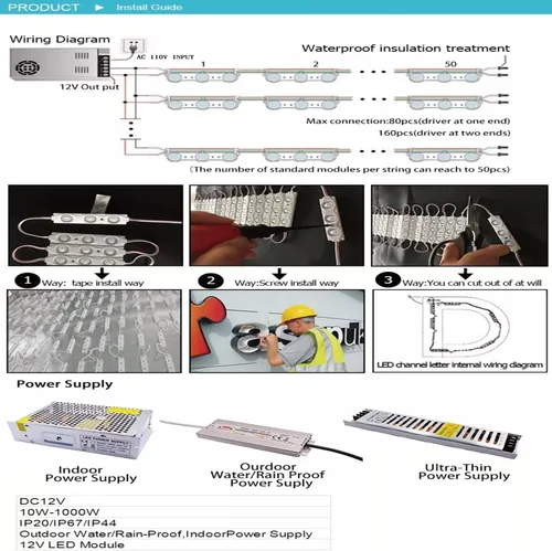 Miniatura 4 de Erudite Luces de Repuesto DC12V para Inflables 20 Piezas Luces LED Inflables Blancas con Autoadhesivo 3 LED - Inflables Hinchables de Navidad