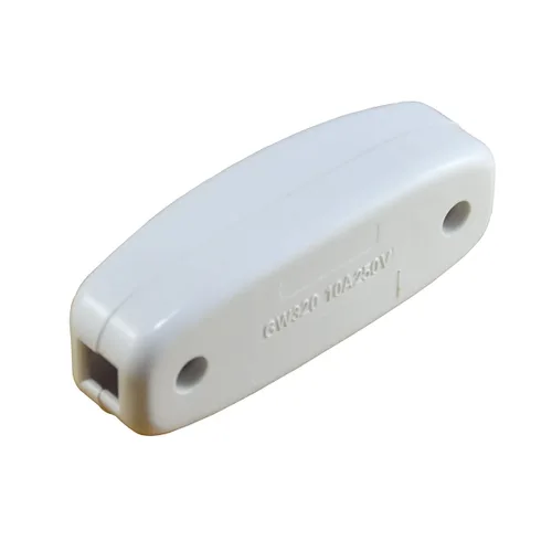 Miniatura 4 de Interruptor de cable en línea de encendido/apagado 10A 250V lámpara de repuesto para lámpara de mesa, escritorio, luz de cama Gw320. Blanco