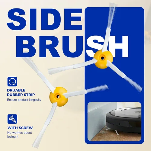 Miniatura 7 de Funmit Piezas de repuesto para aspiradoras Roomba 500 600 Series 595 585 564 690 692 694 Accesorios de Aspiradora - Incluye 6 filtros, 6 cepillos