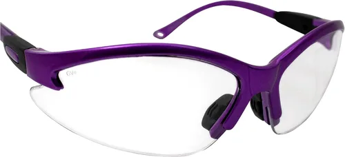 Miniatura 7 de Birdz Gafas Flamingo - Lentes de seguridad para el trabajo, bifocales, montura púrpura + lentes transparentes de aumento 2.0