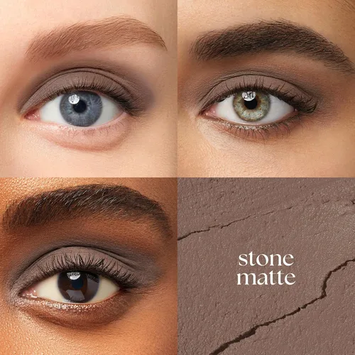Miniatura 2 de Julep Sombra de ojos 101 Crema a Polvo Barra de Sombra Impermeable - Stone Matte - Larga duración, a prueba de pliegues, sombra de ojos mate