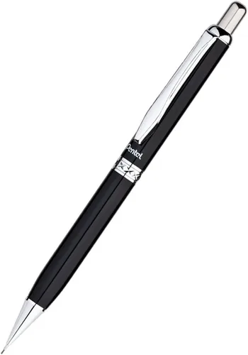 Miniatura 2 de Juego de bolígrafo y lápiz de la marca Pentel en caja de regalo. Punta del bolígrafo de 0.02" y punta del lápiz de 0.03" , Negro