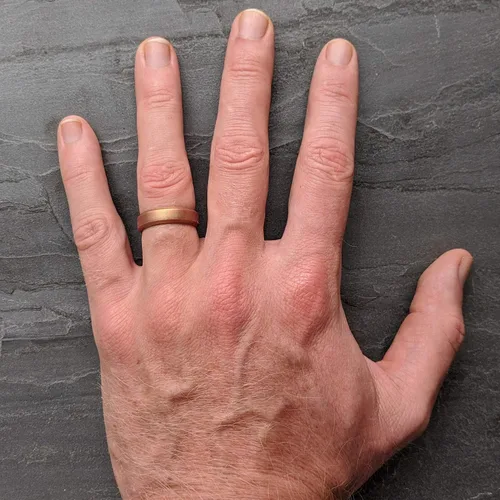 Miniatura 34 de Knot Theory - Anillo de boda de silicón para hombres y mujeres Anillos de goma finos de calidad superior con gran estilo, comodidad; son ideales