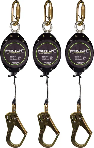 Miniatura 12 de Frontline RPW11 Web de una sola pierna SRL con extremo de gancho de acero Cumple con OSHA y ANSI SRL Duradero, ligero y compacto Cincha sin