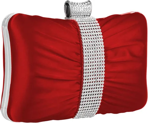 Miniatura 2 de Lifewish Bolso de noche plisado de satén para mujer bolso de noche para fiesta de graduación boda mujeresniñas