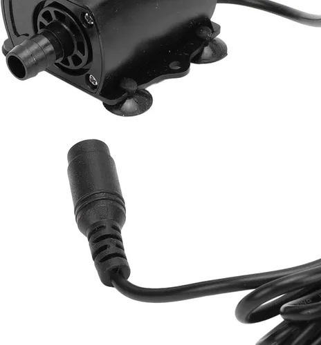 Miniatura 8 de Zerodis Bomba sumergible de policarbonato negro sin escobillas para acuario, fuente, sistemas de refrigeración por agua y circulación