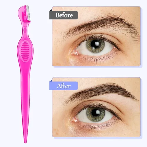 Miniatura 3 de Mudder 21 piezas de afeitadora de cejas, afeitadora facial multiusos con cubierta de precisión para mujeres, herramientas de cuidado de maquillaje