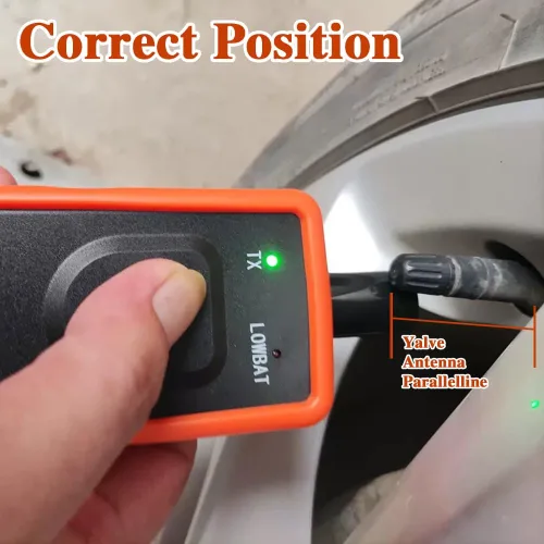 Miniatura 6 de Herramienta de reaprendizaje TPMS, Sistema de monitoreo de presión de neumáticos, Sensor de presión de neumáticos automático EL-50448, herramienta
